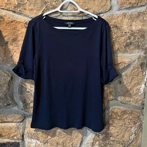 EUC Lauren by Ralph Lauren Top ~ Size XL